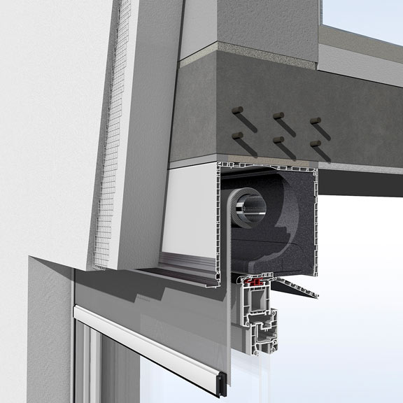 SUN-TEX im System ELITE XT | Bildquelle: Growe, Rolladen und Bauelemente GmbH