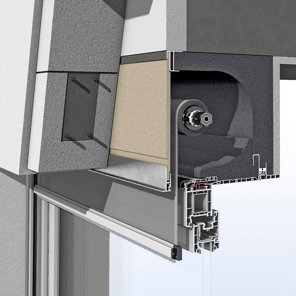 SUN-TEX im System PAKTO® | Bildquelle: Growe, Rolladen und Bauelemente GmbH